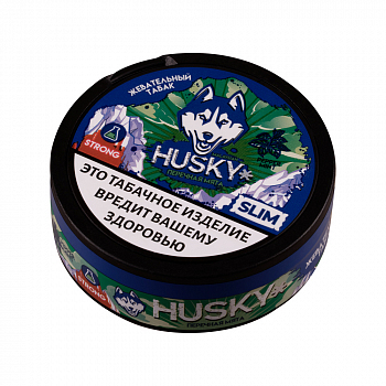 Жевательный табак Husky Strong Slim "Peppermint"
