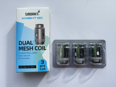 Испаритель Smoant K2 Dual Mesh Coil 0.4ohm 1шт/3уп