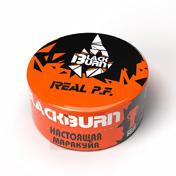 Табак Burn Black, 25гр "Real P.F." / Настоящая Маракуйя"
